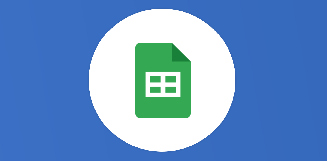 Sheets, Slides et Docs accessibles via le menu Google