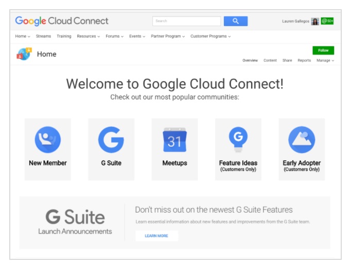 Google Cloud Connect