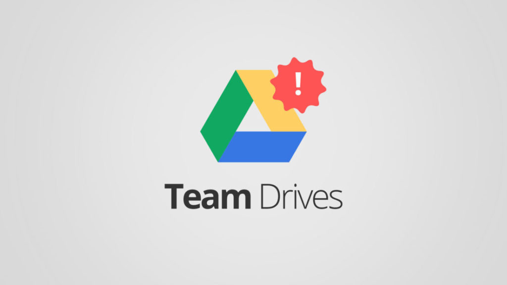 Illustration de la Team Google Drive 