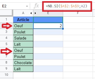 Google Sheets - NB.SI