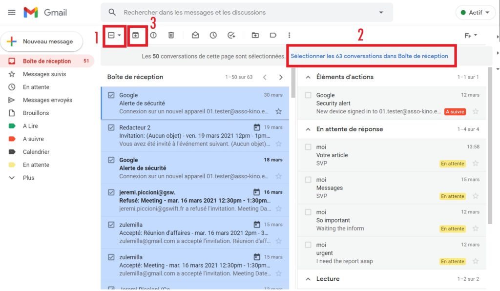 zero e-mail - Gmail