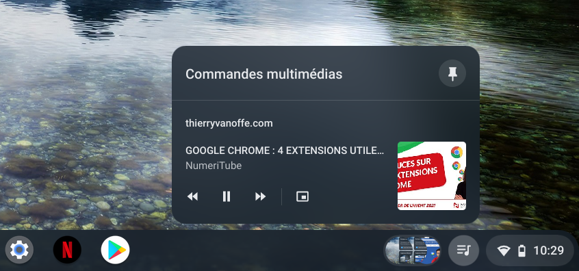 Chromebook : fichiers multimédias (Tote)