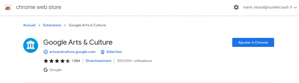Chrome Web Store : badge certifié et featured