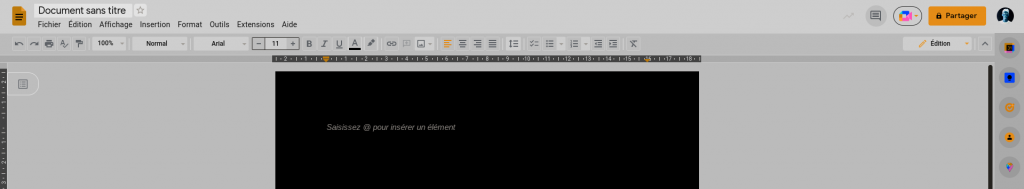 Google Docs : mode sombre et inversion des couleurs sur le Web