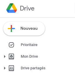 Google Workspace : l'espace de stockage dans Drive