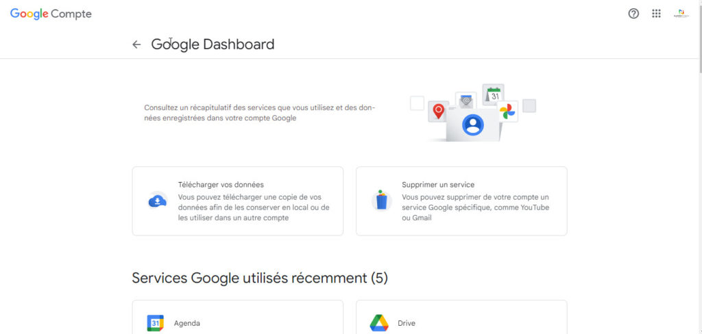 Google Dashboard