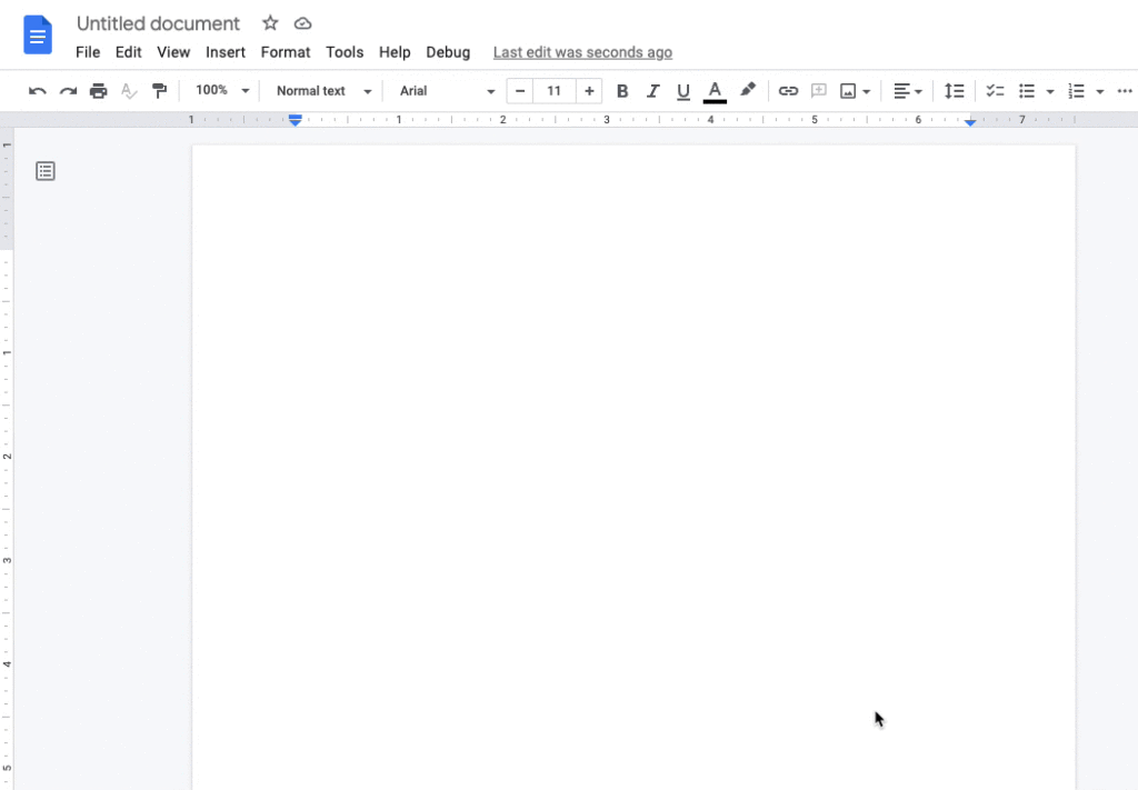 Emoji dans Google Docs