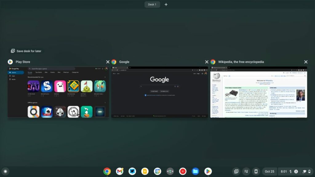 Chrome OS 107