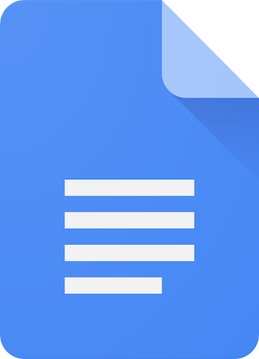 Le logo de Google Docs 