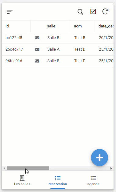 AppSheet : créer réservation automatique Google Agenda