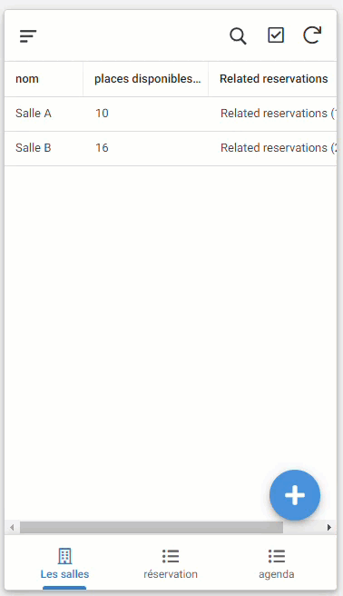 AppSheet : vues automatiques