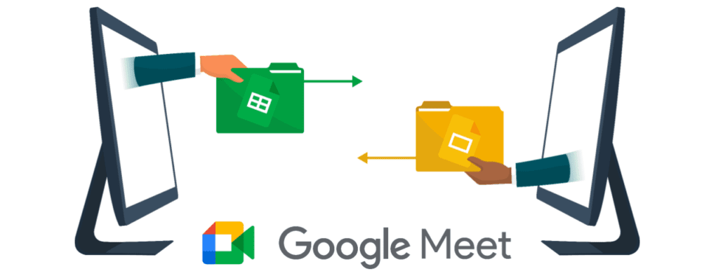 Google Meet : partagez du contenu