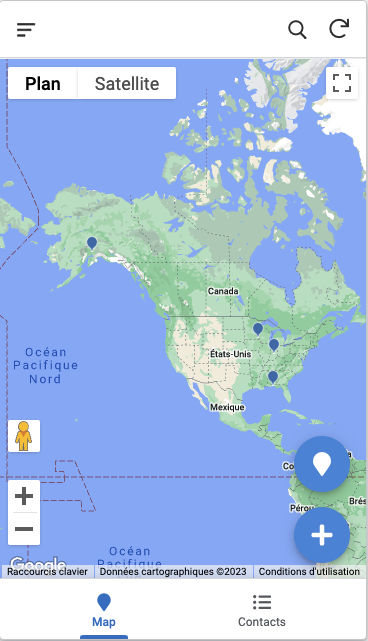 AppSheet : Map