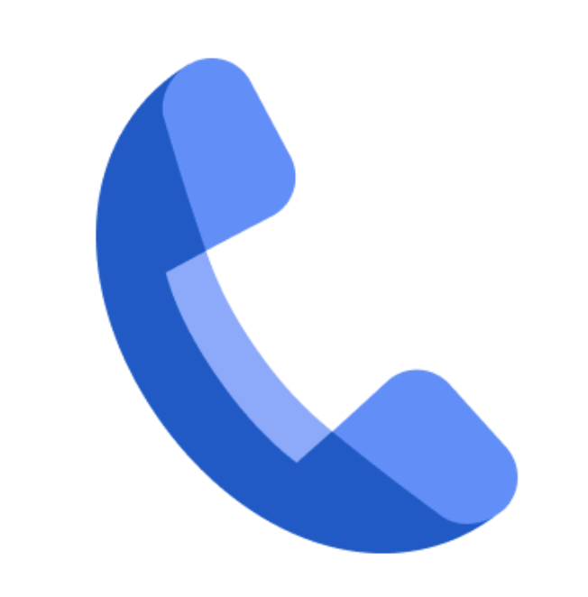 Le logo de l'application Téléphone de Google 