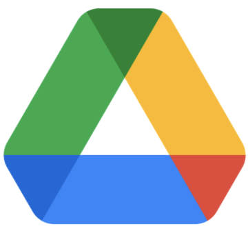 Le logo de Google Drive