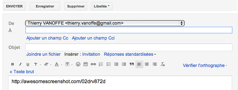 Envoyer par e-mail