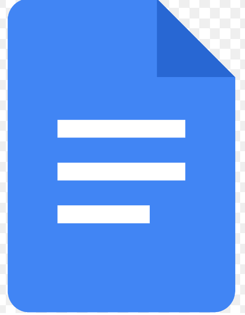 Le logo de Google Docs 