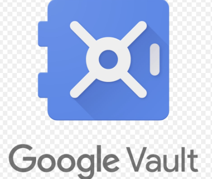 Le logo de Google Vault 