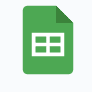 Le logo de Google Sheets
