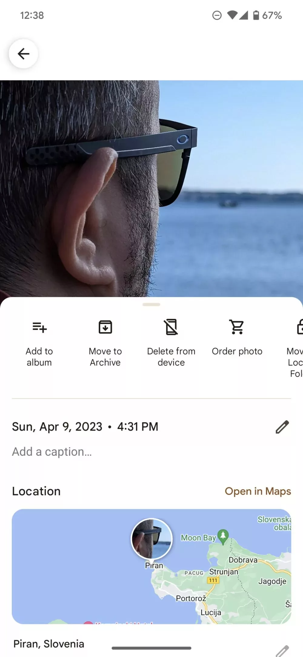 Reconnaissance faciale dans Google Photos