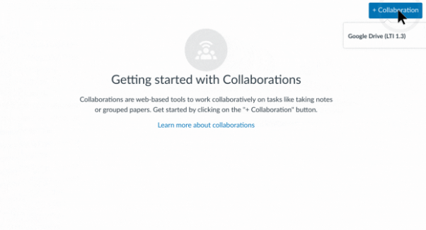 La collaboration dans Canvas - Google Devoirs