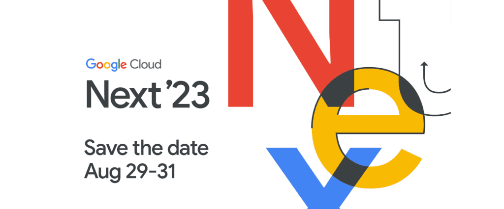 Logo événement Google Cloud Next'23