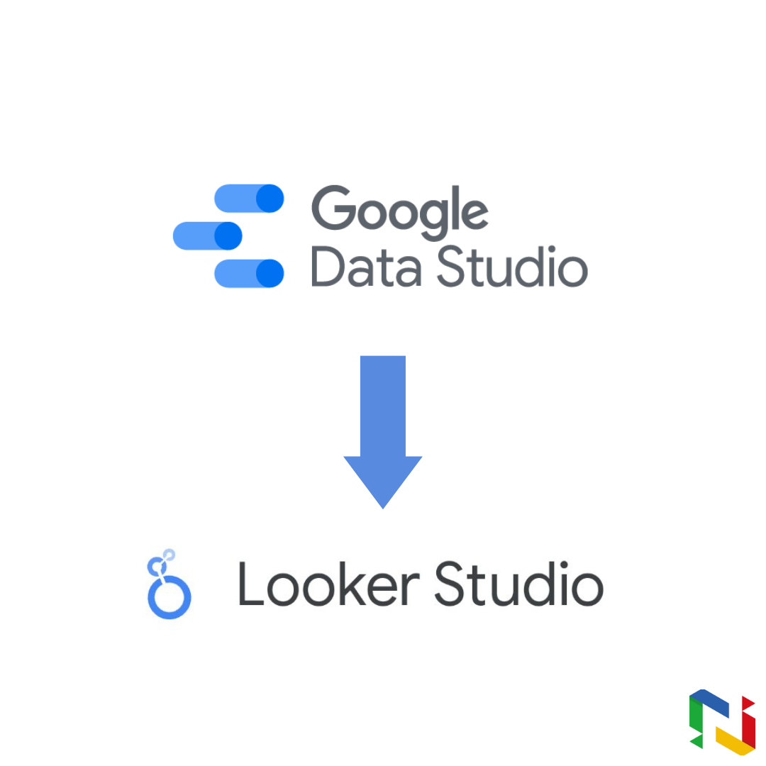 Logos Google Data et Looker Studio