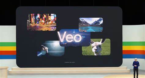 Google Veo, le modèle de génération de vidéos de Google.