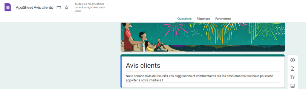 Donner un nom facile à retrouver à votre Google Forms