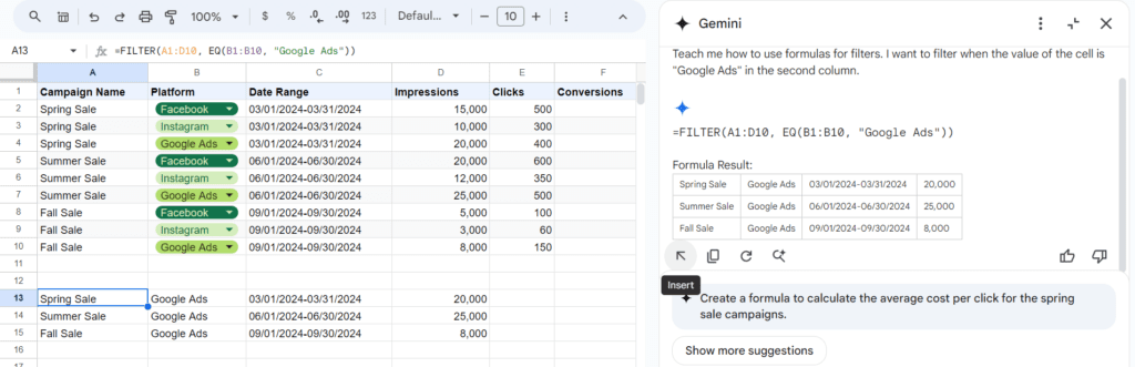 Génération de formules et de macros.