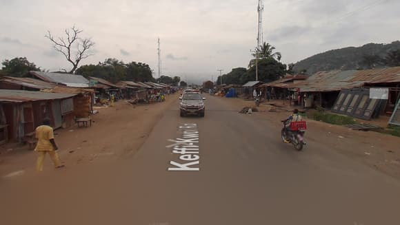 Google Maps au Nigeria.