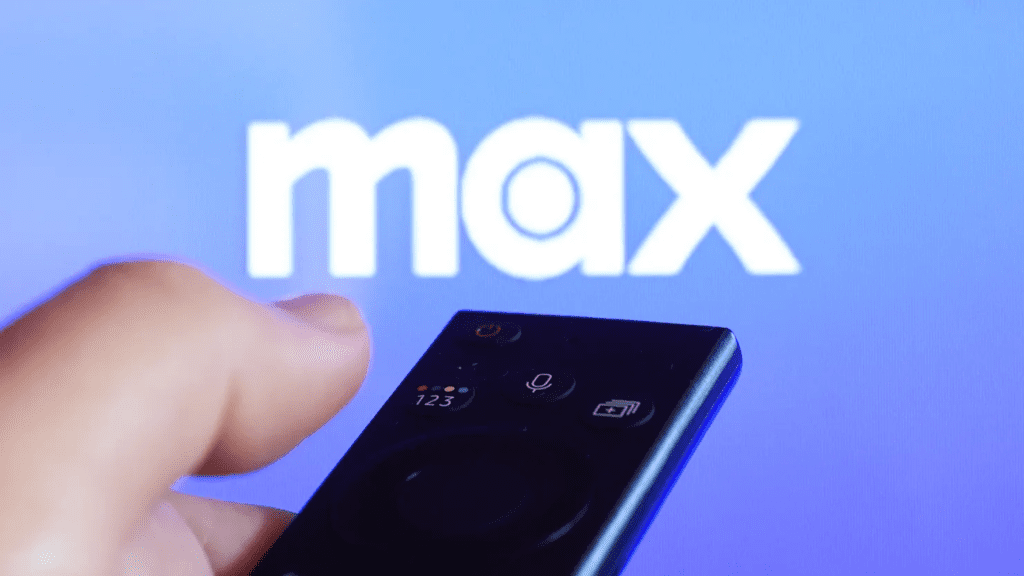 Max, une plateforme de streaming.