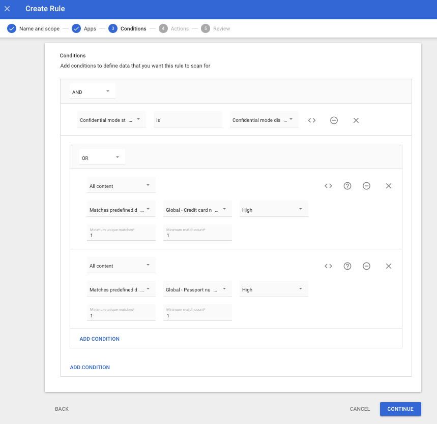 Les étiquettes de classification pour Gmail