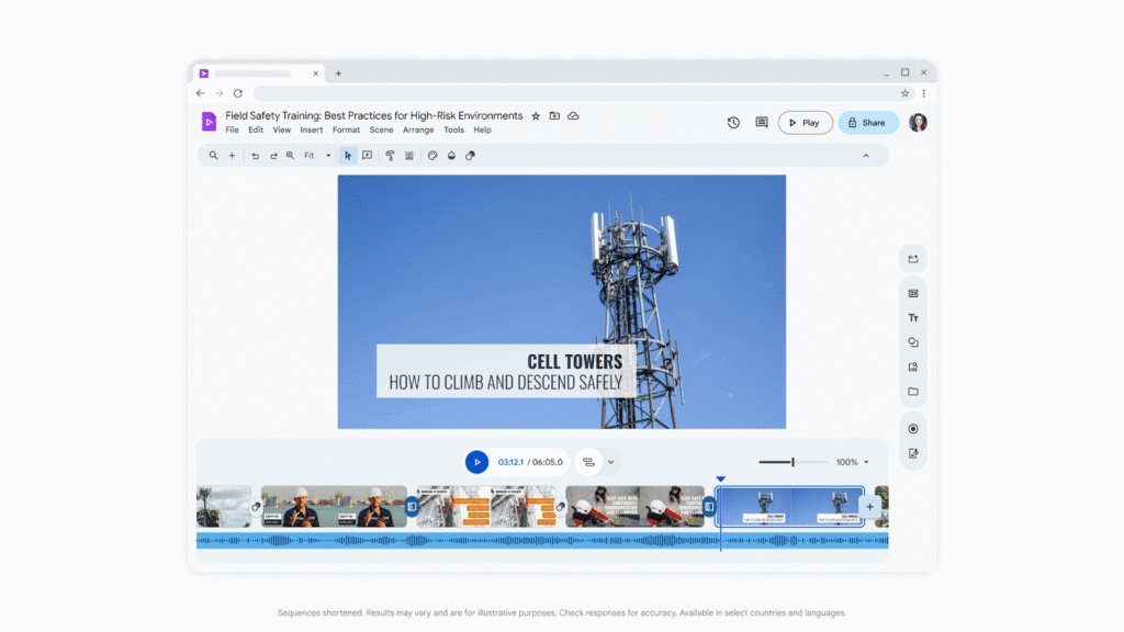 Google Vids : générez des clips personnalisés avec l’IA Veo 2