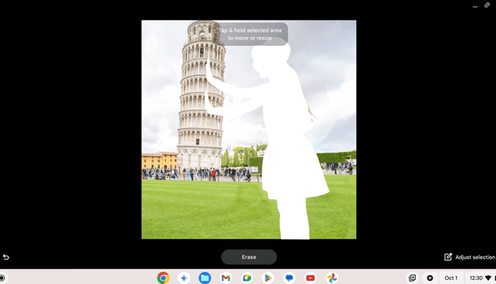 L'éditeur magique sur Chromebook Plus