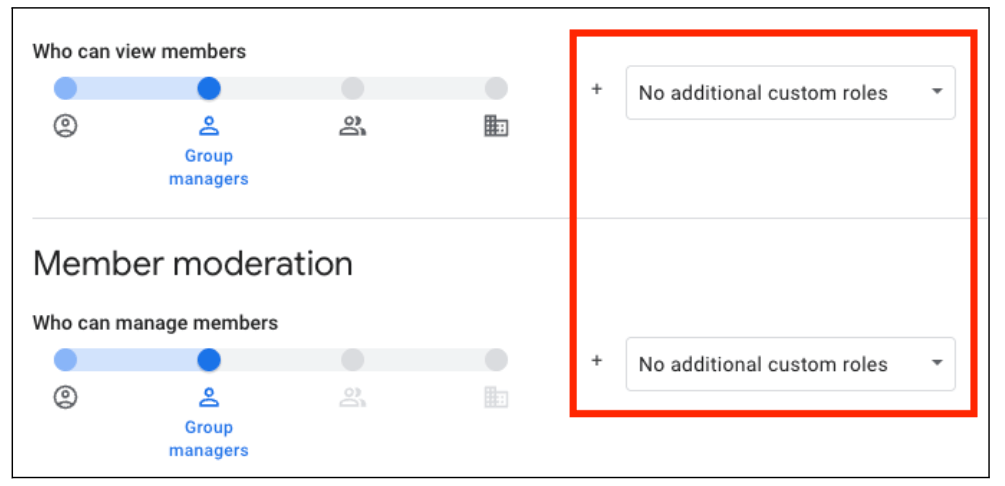 Google Groupes : nouveaux réglages pour visionnage et gestion