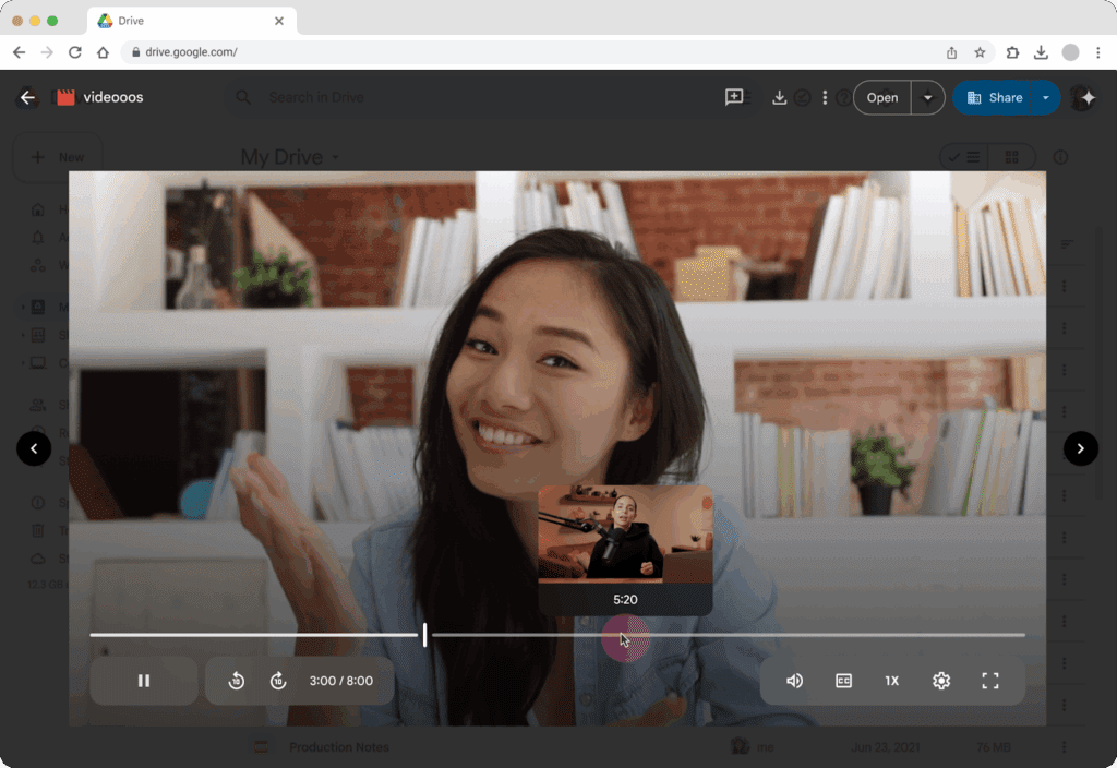 Une navigation plus intelligente dans les vidéos sur Google Drive