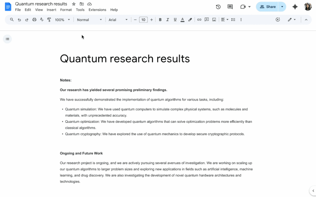 Google Docs : Écoutez vos documents avec Gemini