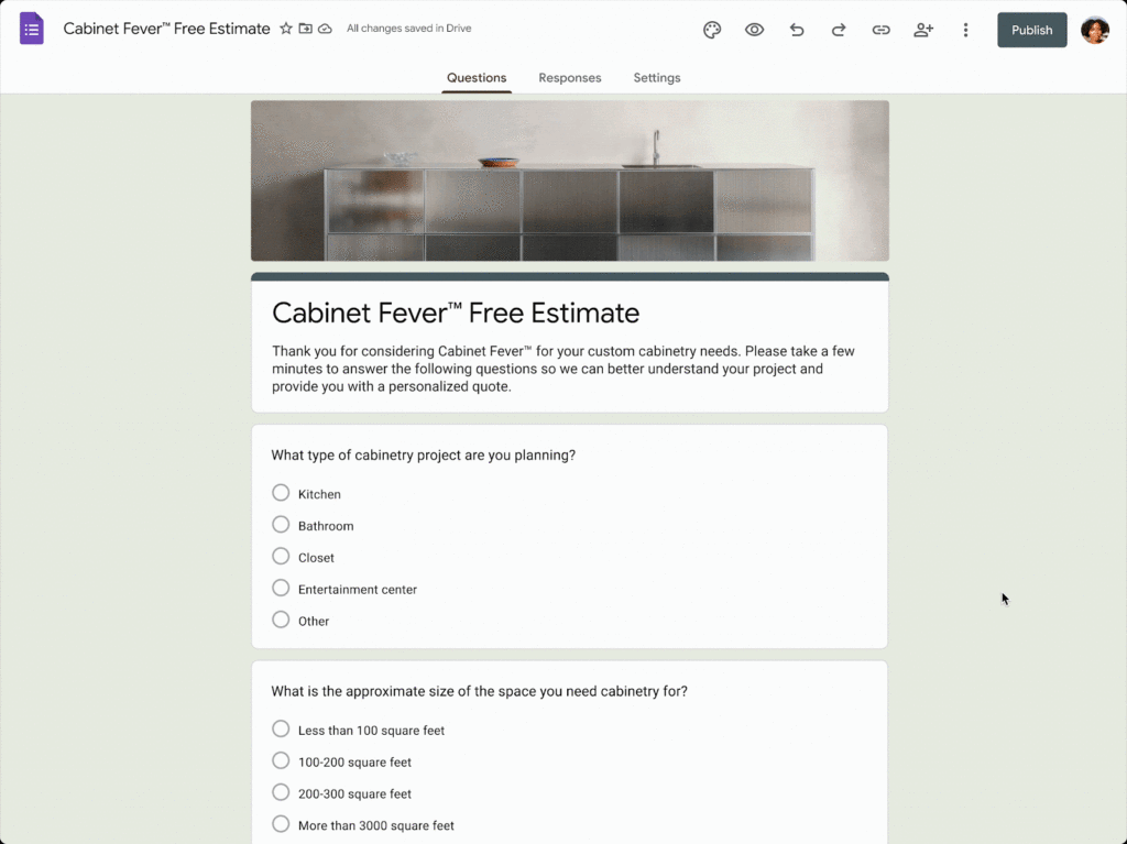 Google Forms : créez vos questions avec Gemini