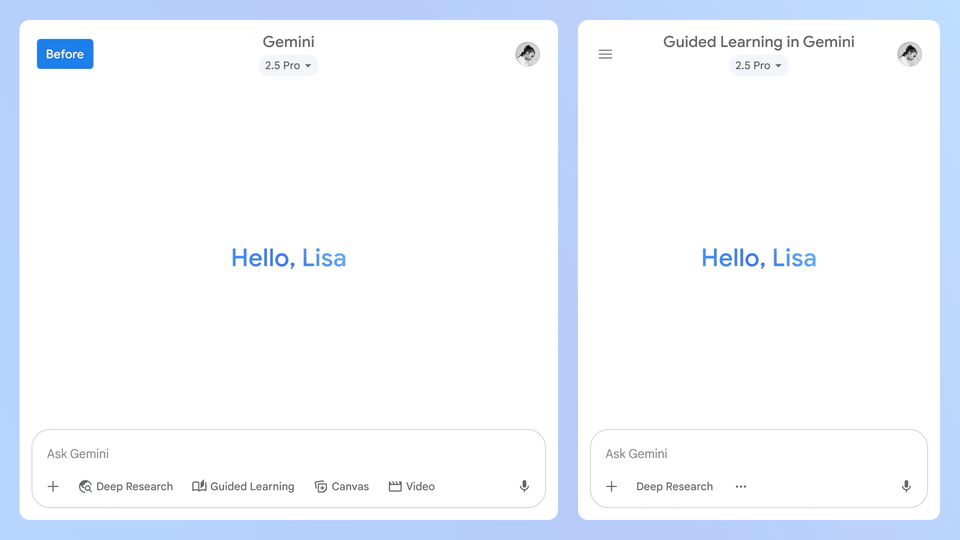 Apprentissage avec Gemini